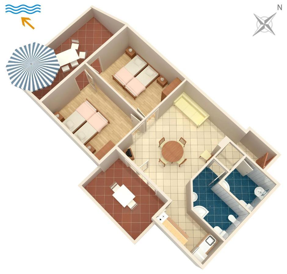 Apartments With A Parking Space Njivice, Krk - 5427 المظهر الخارجي الصورة